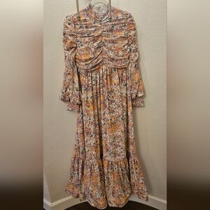 Floral Maxi Dress in Multicolor
